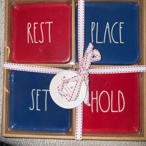 Rae & Dunn Coaster Set